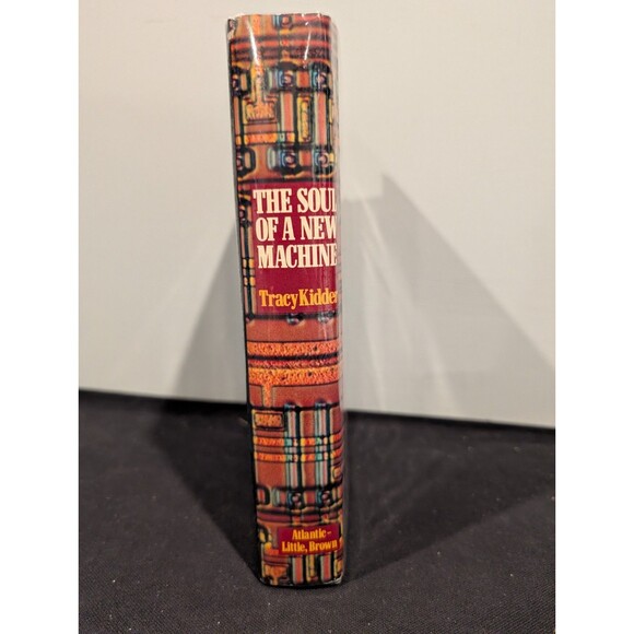 Tracy Kidder SIGNED The Soul of a New Machine 1981 HC DJ 6th Printing Near Mint - Picture 9 of 9